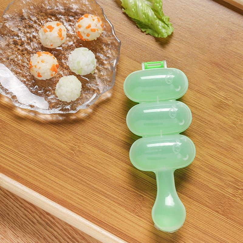 Agitați bile de orez Artefact Material de calitate alimentară Mucegai convenabil pentru desene animate pentru copii