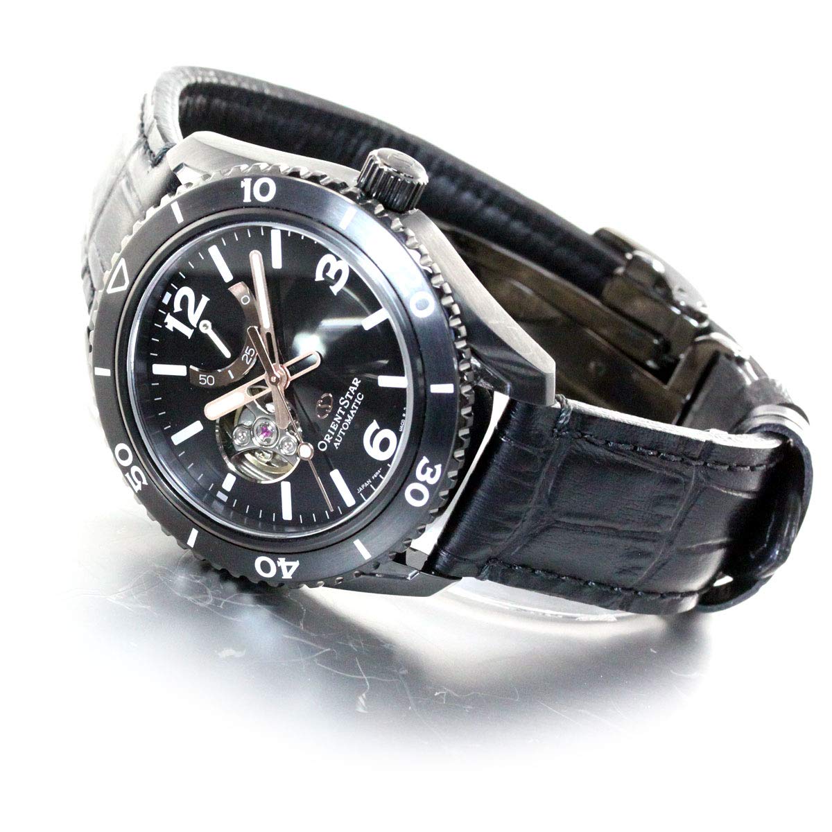 

ORIENTSTAR Sports Limited до 500 шт. Запас ходу 50 годин [Orient Star] Напівскелетон RK-AT0105B для чоловіків