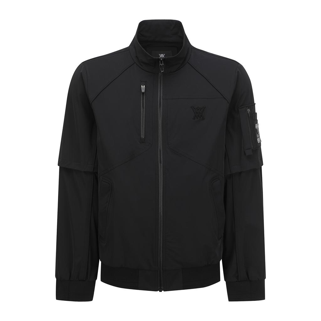 Anew Golf Men Sp Detachable Ma-1 Jacket_Bk
