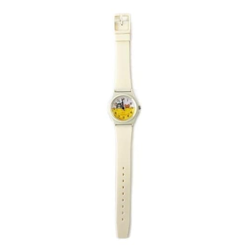 

Fieldwork Tom & Jerry Analog Watch with Urethane Strap, TAJ001-1, Women s, Ivory
