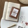 M5 Metal Ring Binder: Simple Style Journal with Loose-Leaf & Sticky Notes for Students