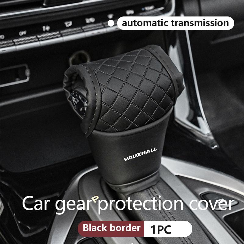 Für Vauxhall Auto Styling Schalthebelabdeckung Leder Rutschfest Automatikgetriebe Hülle Zubehör VXR8 Vivaro Corsa Insignia Tigra