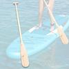 Wood Paddle Decoration Craft Handheld Unfinished Dragon Boat Oar for Kayak