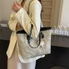 Fashion Versatile Bag Women's Bag 2026 New Student Class Shoulder Bag Large Capacity Commuter Tote Bag
