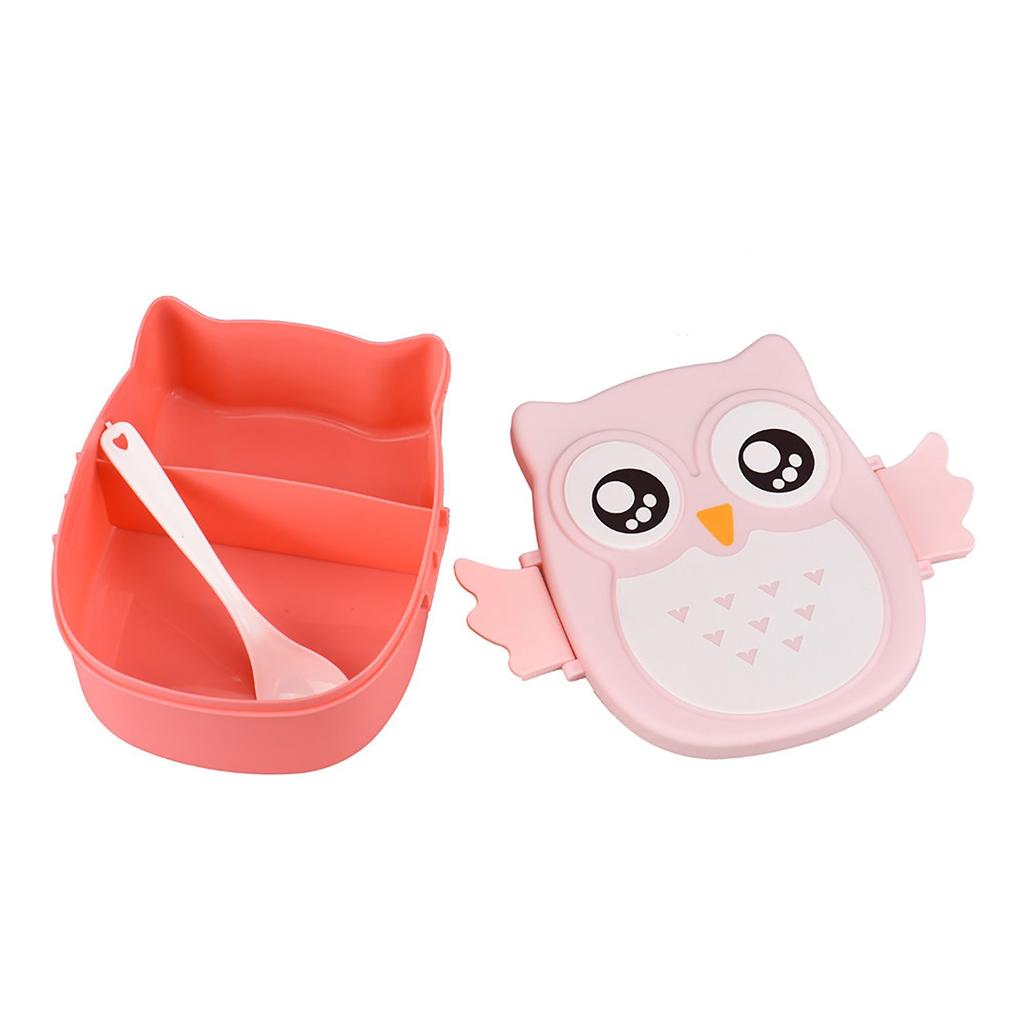 Cutie de prânz pentru copii Owl Kids, cutie de depozitare, cutie de prânz portabilă