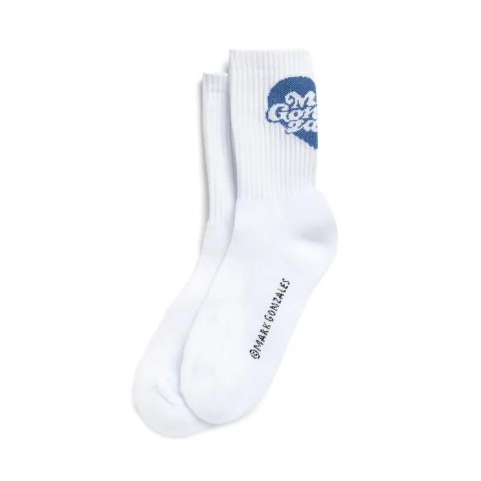 Heart Collection Graphic Socks - WHITE