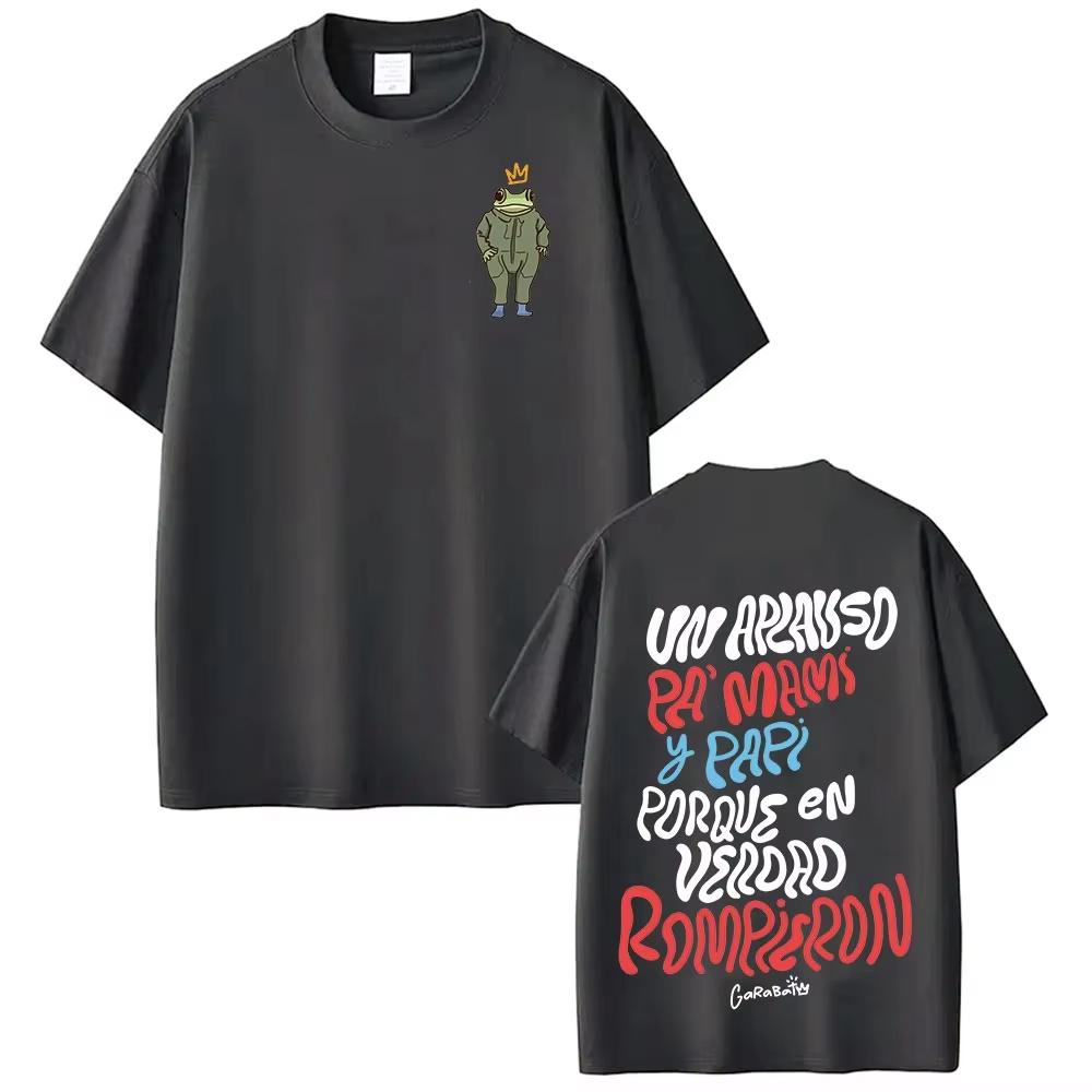 

Rapper Bad Bunny Tour 2026 Album Merch T Shirt Debi Tirar Mas Fotos DTMF Fashion Tshirt Men Hip Hop Pop Music Short Sleeve Top 4XL