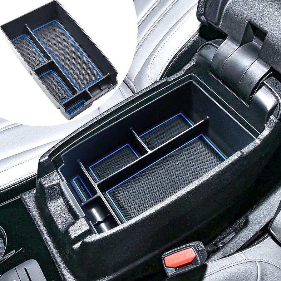 Center Console Organizer Compatible with -2025 and blue