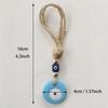 Handcrafted Blue Eye Charm - Evil Eye Pendant, Decorative Glass Wall Hanging with Multiple Color Options, Home Decor