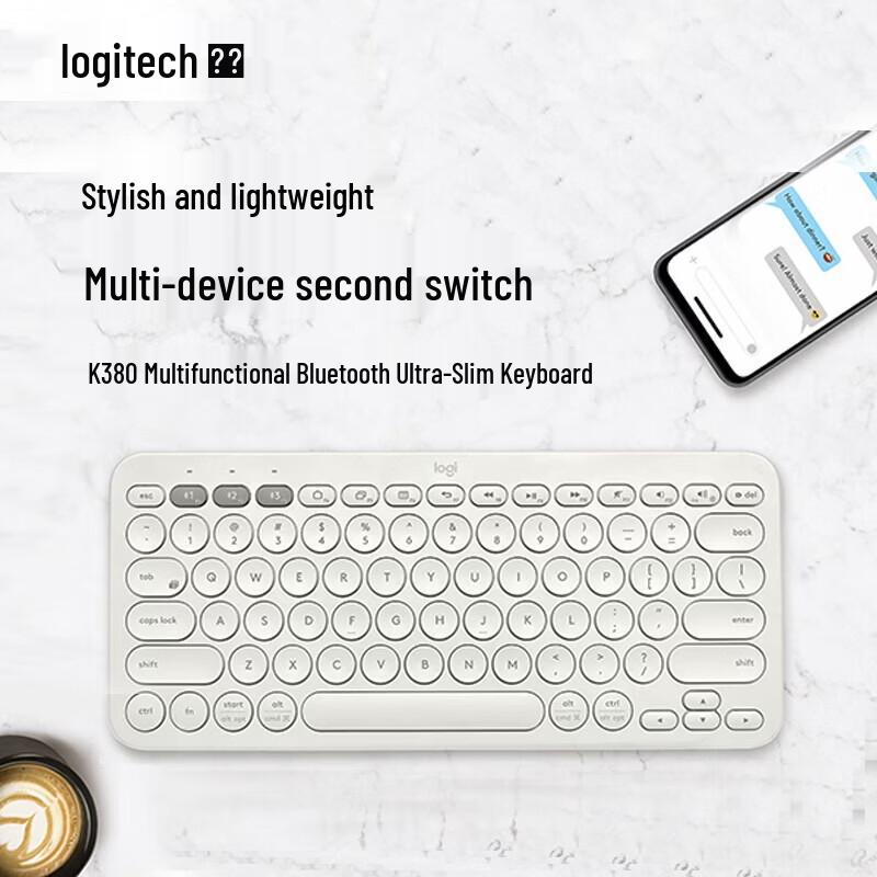 Logitech K380 Fashion Series Multi-Device Bluetooth Keyboard