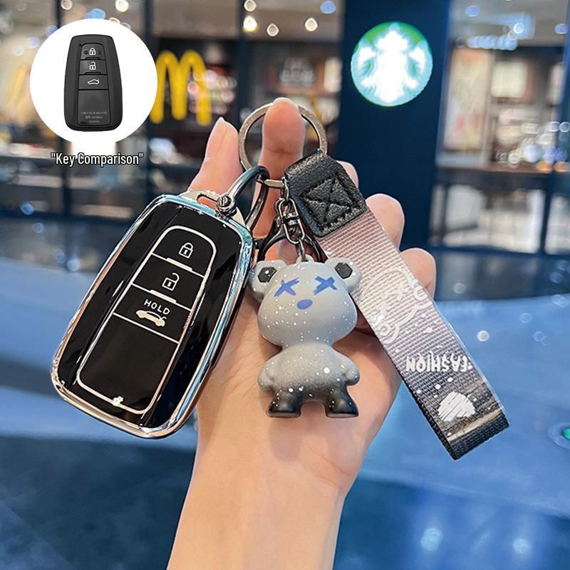 Women’s Key Covers for Toyota: Corolla, Camry, Levin, Avalon, Highlander, RAV4, and CHR.