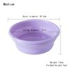 Household Foldable Plastic Basin Portable Student Dormitory Travel Laundry Thickened Wash Basin Bathroom Accessories Household