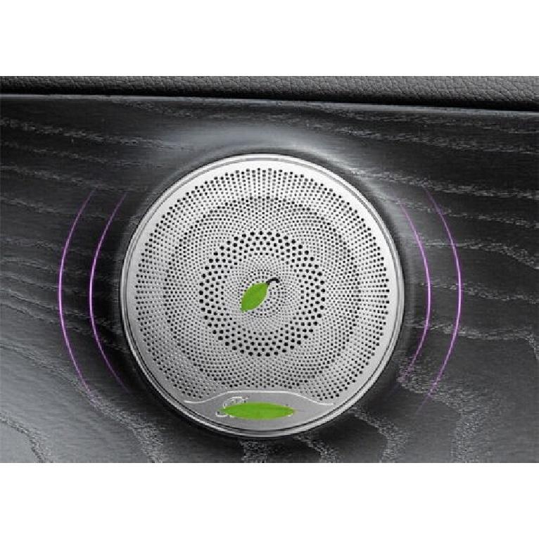 2016-2021 Cover Trim Inner Door Speaker Frame Fit For Benz GLC X253 Silver Steel