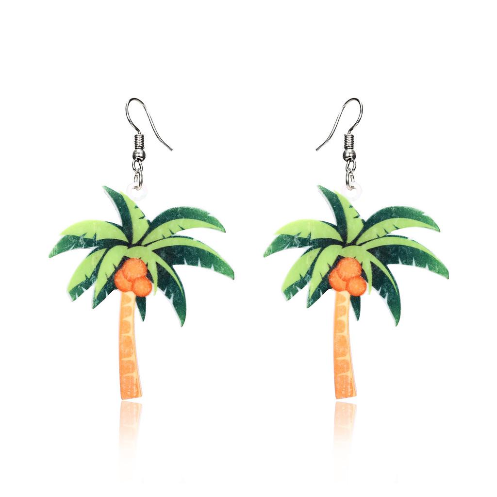 Fruit Acrylic Earrings For Women Men Summer Trendy Fashion Jewelry