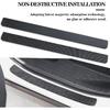 No Adhesive Magnetic Car Door Sill Protector, Anti-Scratch Carbon Fiber Door Entry Guard, Universal Door Threshold Protector Cover Fits For Most