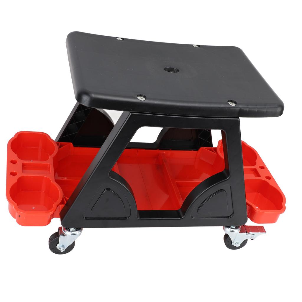  Krzesło-stołek Uniwersalny wygodny stołek garażowy, obrotowy fotel mechanika do myjni samochodowej, dekoracyjny