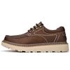 Scarpe da Uomo Taglia Grande Scarpe da Lavoro Primavera Scarpe Casual Outdoor Americane Scarpe Martin a Punta Larga
