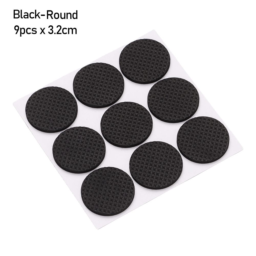 6/9/12PCS Self Adhesive Non-slip Mat Bumper Cushion Furniture Leg Foot Mat Felt Pads For Chair Table Protector Hardware