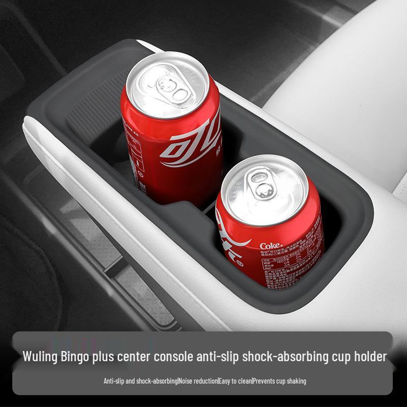 Bingo PLUS Anti-Slip Car Cup Holder Cover for Center Console Protection & Interior Decoration