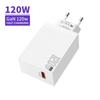 120W USB GaN Charger Fast Charging EU/US Quick Charge Mobile Phone Wall Adapter Cable for Redmi Note 13 Pro Plus Xiaomi 15 Poco
