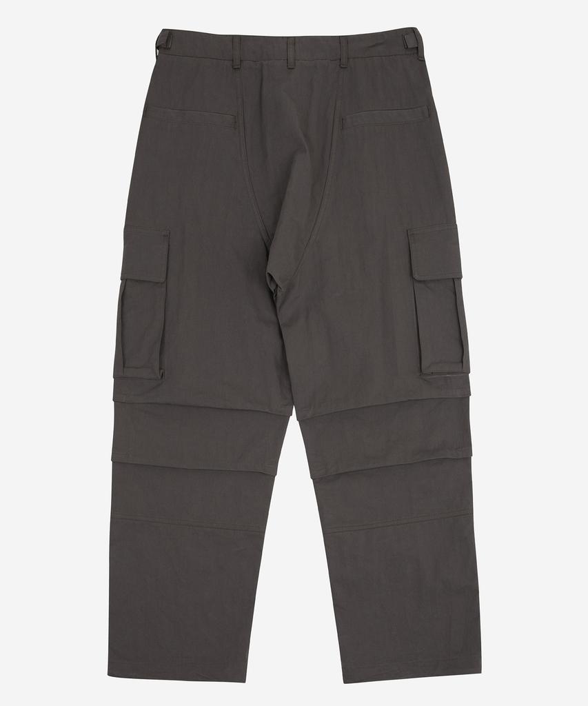 PUBLICFIGURE Cotton Nylon Mill Pants_Gray