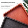 Rectangular Frosted Resin Plant Pot Tray (Set of 3)