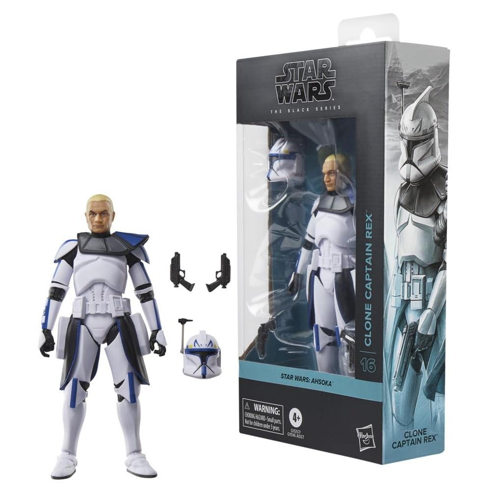 

Hasbro Star Wars Black Series Clone Captain Rex, Wars: Ahsoka Premium Collection 15cm Action Figure G1557 Genuine Product