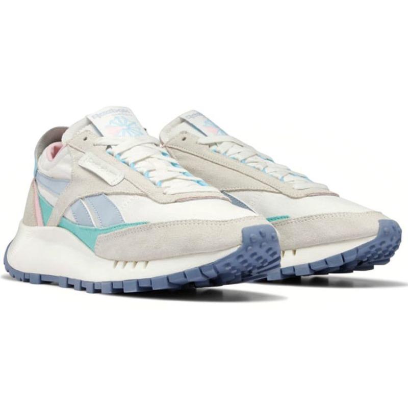 Reebok Classic Leather Legacy Unisex Gray Green Blue GZ0731