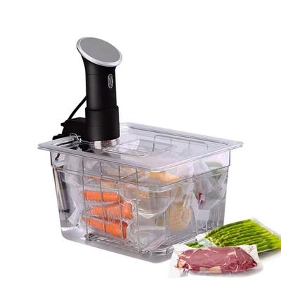 Transparenter Sous Vide-Kulinarik-Wassertank, Lebensmittelqualität, Material, Vakuumtank, Badewanne, Schongarer