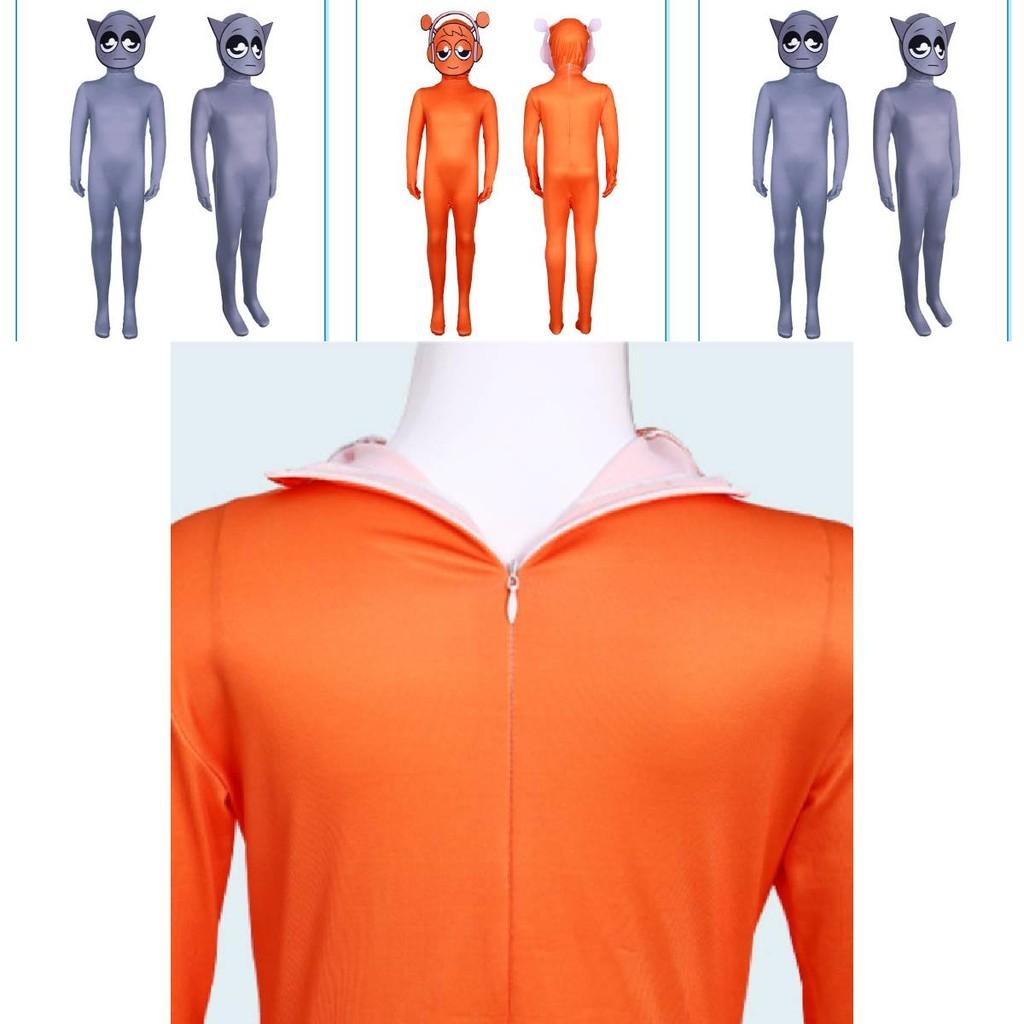 Modny strój cosplay Trendy Sprunki Incredibox Rhythm Box Tematyka gry Body dla wszystkich płci W wielu rozmiarach i kolorach