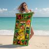 Personalized Diverse Dreams Soar High Beach Towel Microfiber Beach Towel Thin Absorbent for Beach Swimming Yoga Bath Sports. 0910100