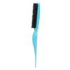 Styling Tool Nylon Bristles Hair Teasing Brush Blue Color Professional Back Combing Brush Durable Salon Teasing Brush Home Salon