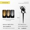 Waterproof LED Landscape Spotlights for Outdoor Trees and Garden Decoration with Ground Spike