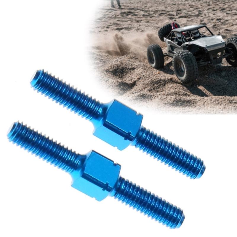 Pack Of 2 Rod Linkage 3x23mm Aluminum Turnbuckles For Enhanced Remote Control Car Performances
