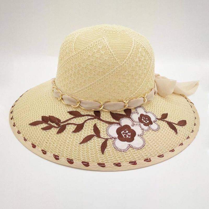 2023 Women's Foldable Wide Brim Summer Sun Hat – Stylish UV Protection