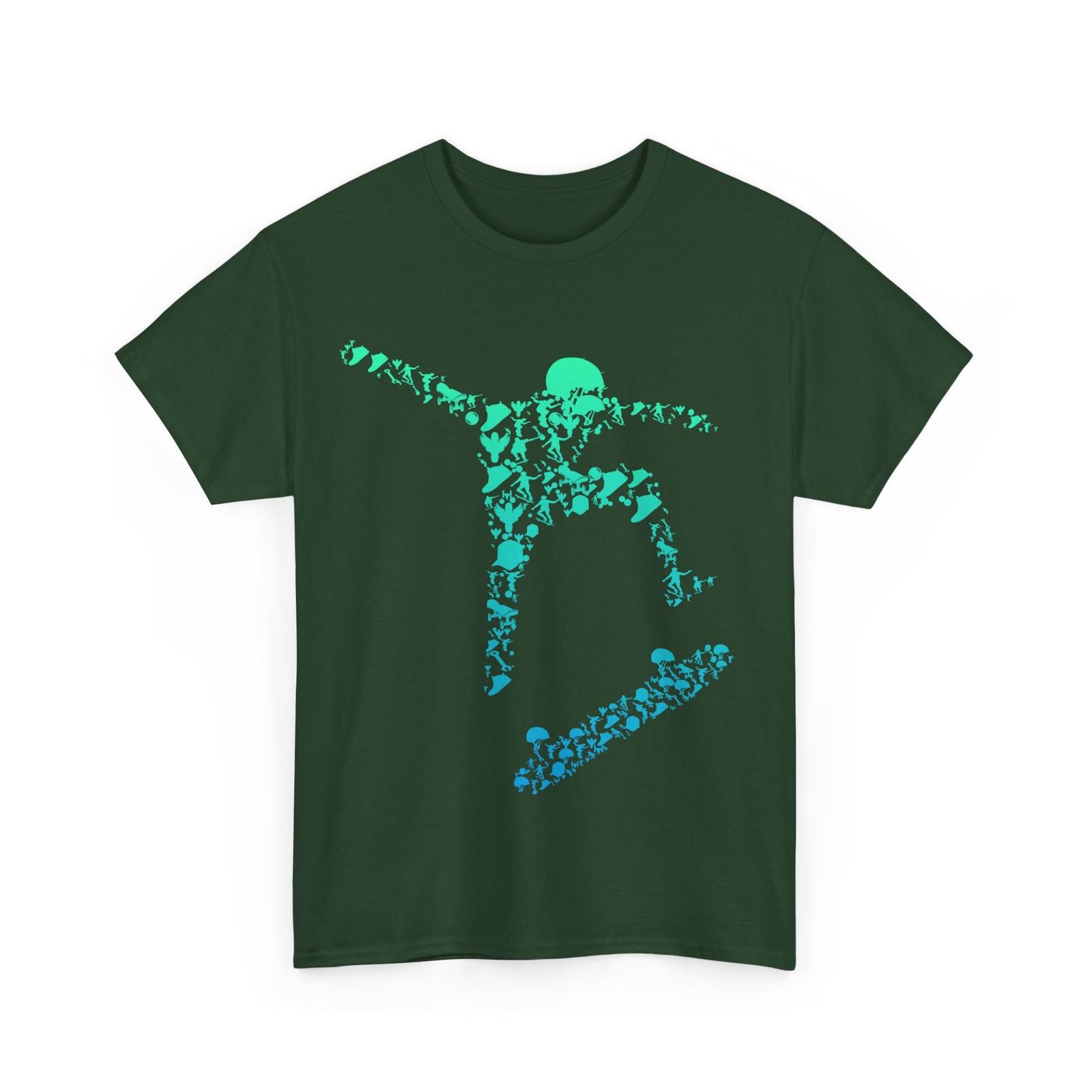 Skateboarder Shirt, Skater Skateboarding Skating Lovers Men T-Shirt XXL