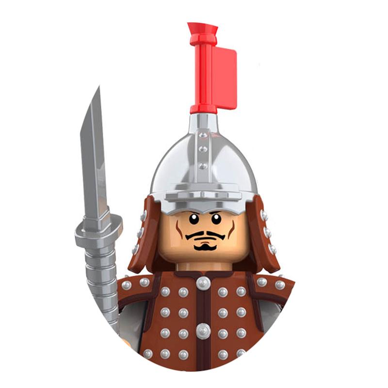 Kinas eldgamle Qin-dynastisoldatfigurer Byggeklosser Terrakottahæren Klosser Samling Leker For Barn