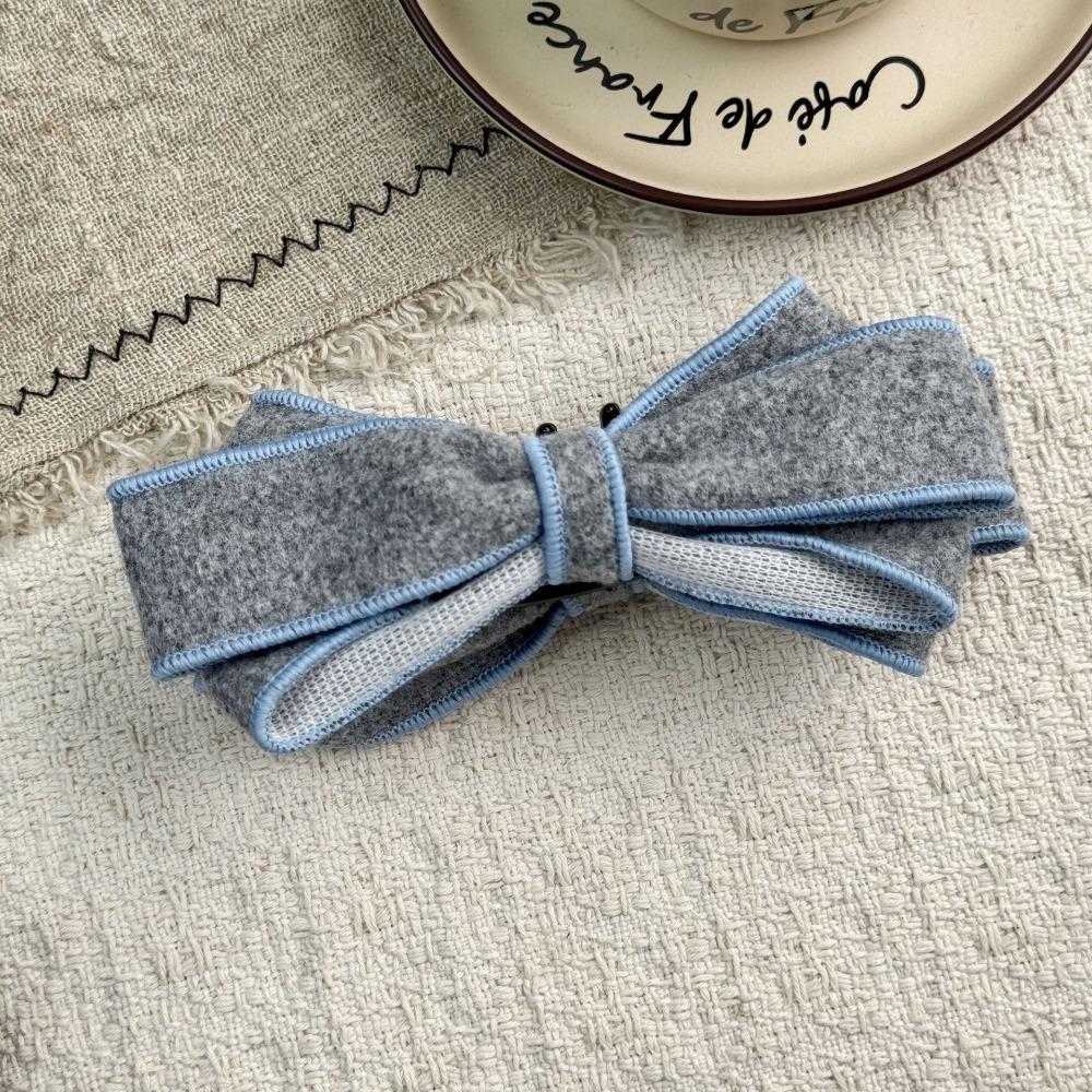 Soft Woolen Banana Hair Clip Lightweight Hair Barrette Durable Bow Hair Clip Hairstyle