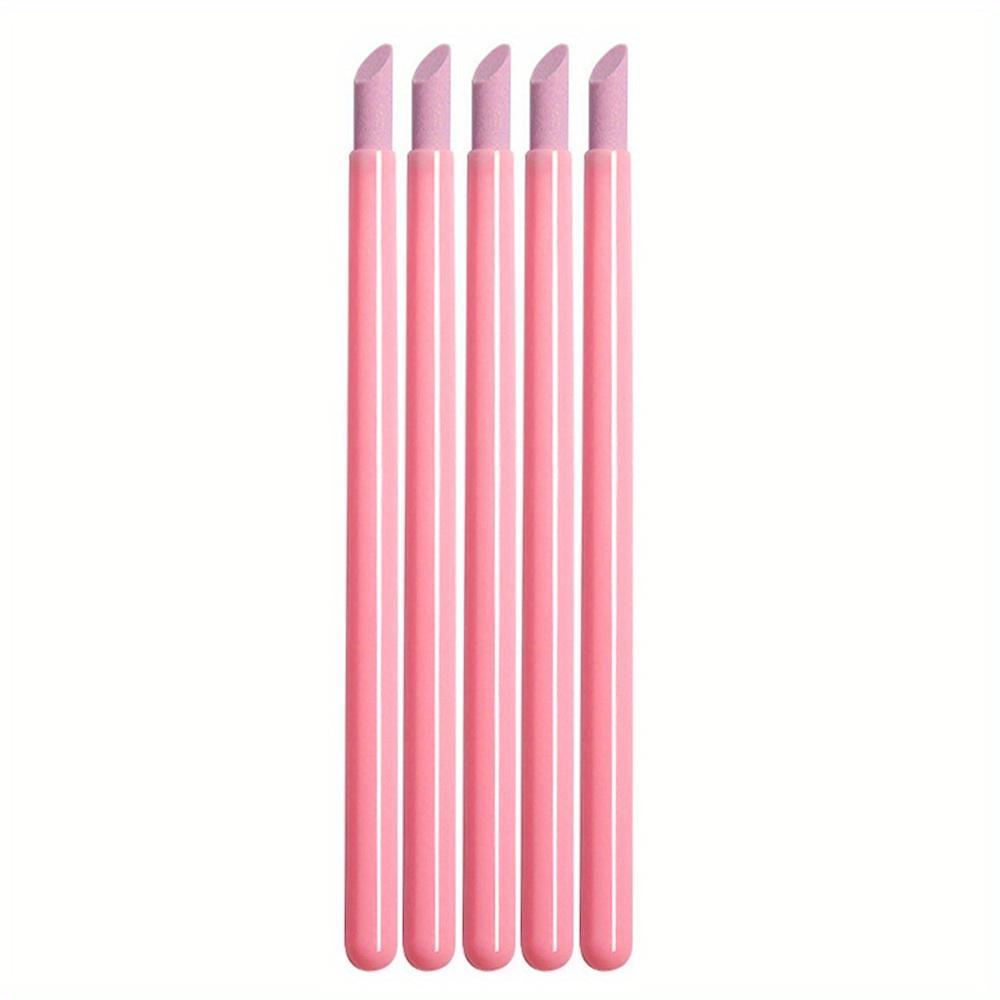 Herramientas para el cuidado de las uñas de piedra de cuarzo: ideales para el cuidado del estrato córneo, suaves para la piel, regalo de manicura portátil y liviano.