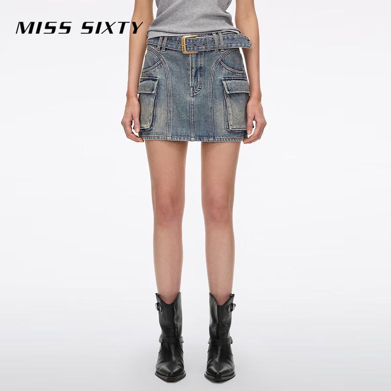 MISS SIXTY 2026 Summer Denim Mini Skirt S