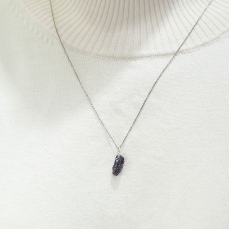 HARANG HR 300N_ Amethyst Necklace