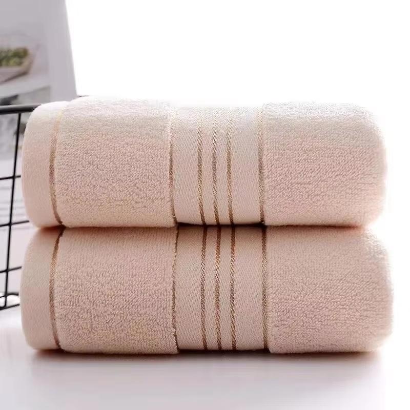 1 Towel Thickened Absorbent Towel Pure Cotton Quick Absorbent Soft Quick Dry Thickened Face Towel