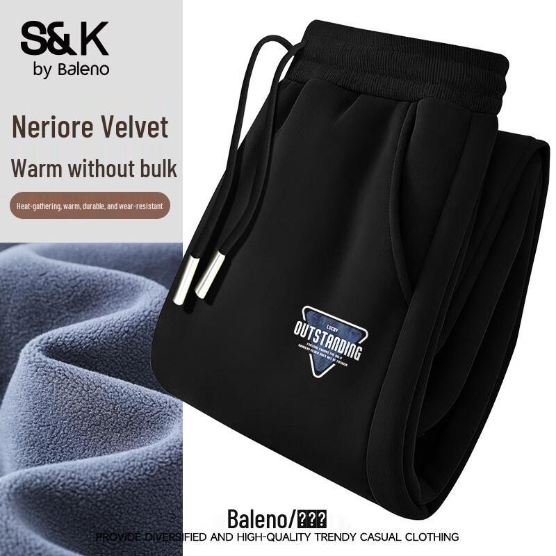 

Baleno Men s S&K Series Fleece-Lined Jogger Pants L