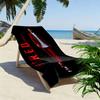 M Pokora Print Beach Towel, Large Soft Quick Dry Towel for Beach Camping Swimming
