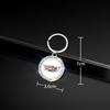 for Cadillac Escalade CTS ATS SRX Deville BLS XT4 XT5 XT6 STS XTS SLR XLR CT4 CT5 CT6 Metal Car Keyring Keychain Auto Decoration