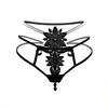 Royal Sister Wind Water Soluble Flower Fringed Embroidered Sexy Panties Female Sexy Waist Flash Thin Belt Hollow Temptation Thong