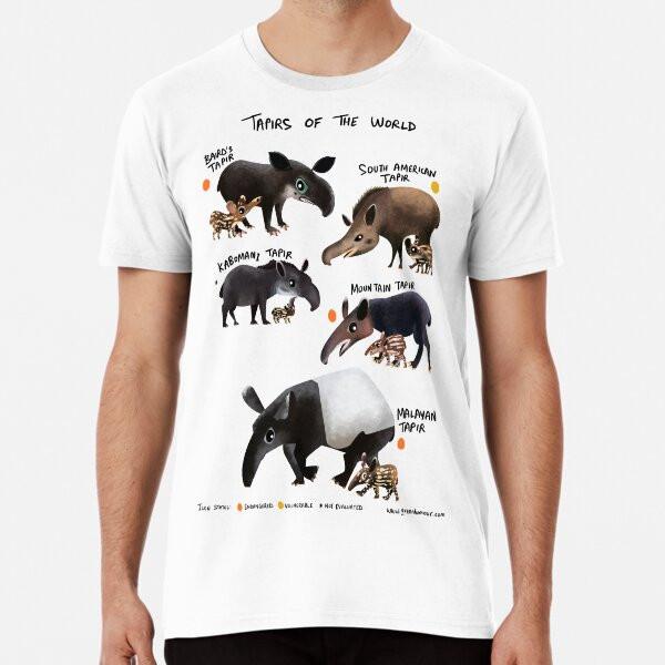 Tapirs of the World T-Shirt S-5XL Best T-Shirt