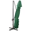 Cantilever Umbrella with Ventilation 400 x 300 cm Green