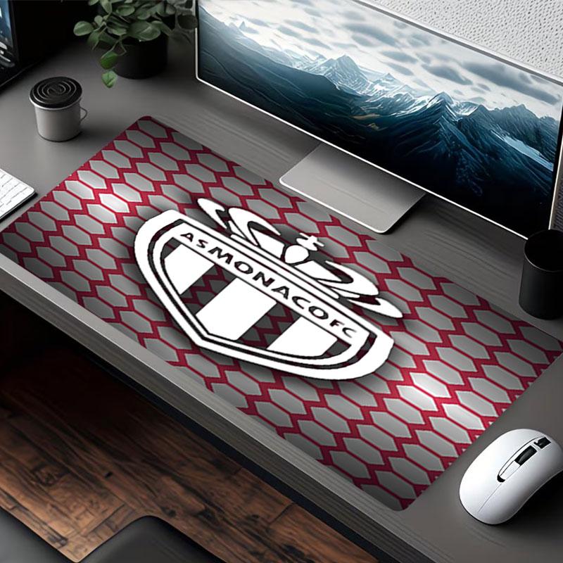 AS Monaco Print Mouse Pad, for Keyboard Pad Laptop PC Mat for Office Home Use, Desk Decor, Perfect Birthday Gift for Gamers