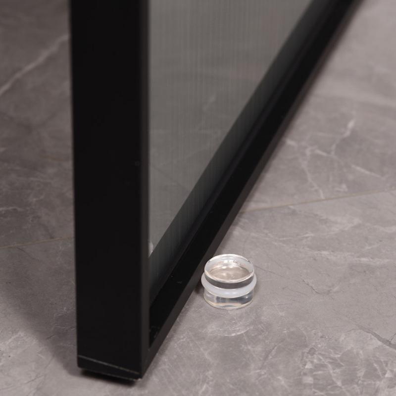 Acrylic Door Stopper Transparent Cylindrical Anti-Collision Buffer To Protect Walls And Furniture Self Adhesive Door Stopper
